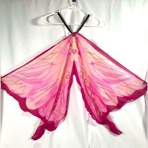 Girls Pink Dress-Up Butterfly Wings